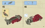 Notice / Instructions de Montage - LEGO - 7326 - Rise of the Sphinx: Page 13