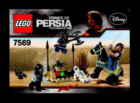 Notice / Instructions de Montage - LEGO - 7569 - Desert Attack: Page 1