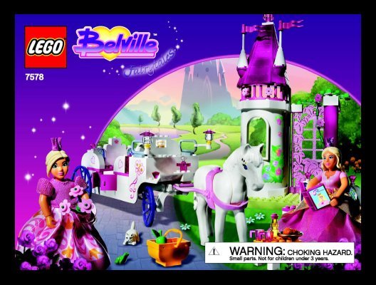 Notice / Instructions de Montage - LEGO - 7578 - Ultimate Princesses: Page 1