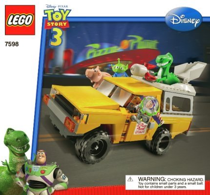 Notice / Instructions de Montage - LEGO - 7598 - Pizza Planet Truck Rescue: Page 1