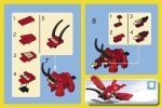 Notice / Instructions de Montage - LEGO - 7604 - Triceratops: Page 2