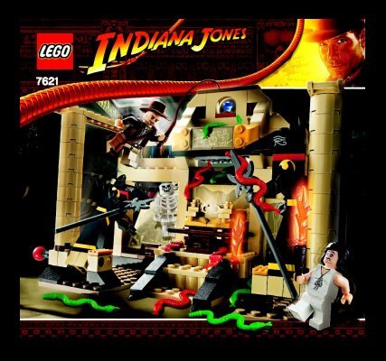 Notice / Instructions de Montage - LEGO - 7621 - Indiana Jones™ and the Lost Tomb: Page 1