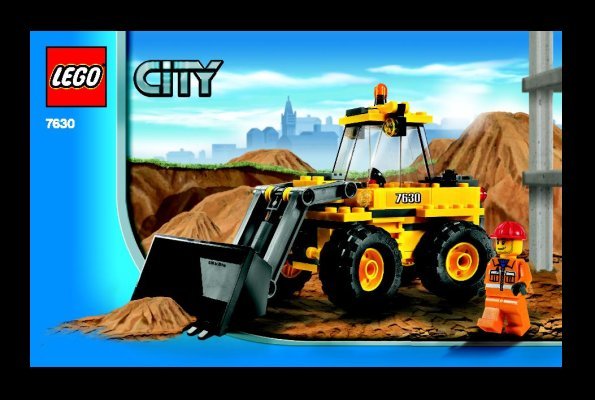 Notice / Instructions de Montage - LEGO - 7630 - Front-end Loader: Page 1