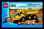 Notice / Instructions de Montage - LEGO - 7631 - Dump Truck: Page 1