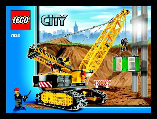 Notice / Instructions de Montage - LEGO - 7632 - Crawler Crane: Page 1