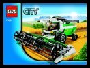 Notice / Instructions de Montage - LEGO - 7636 - Combine Harvester: Page 1