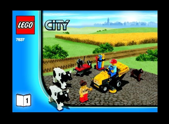 Notice / Instructions de Montage - LEGO - 7637 - Farm: Page 1