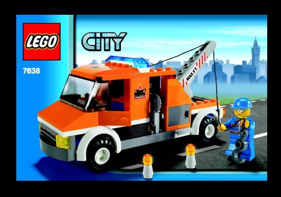 Notice / Instructions de Montage - LEGO - 7638 - Tow Truck: Page 1