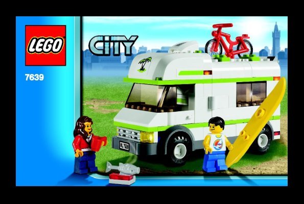 Notice / Instructions de Montage - LEGO - 7639 - Camper: Page 1