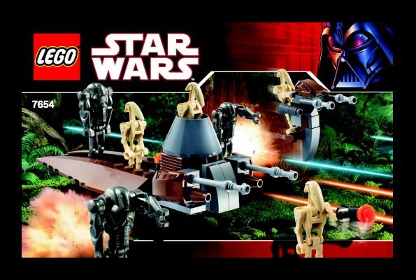 Notice / Instructions de Montage - LEGO - 7654 - Droids™ Battle Pack: Page 1