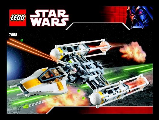 Notice / Instructions de Montage - LEGO - 7658 - Y-wing Fighter™: Page 1