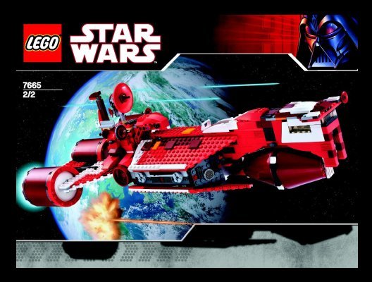 Notice / Instructions de Montage - LEGO - 7665 - Republic Cruiser™: Page 1