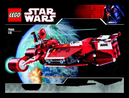 Notice / Instructions de Montage - LEGO - 7665 - Republic Cruiser™: Page 1