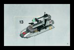 Notice / Instructions de Montage - LEGO - 7668 - Rebel Scout Speeder™: Page 17