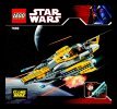 Notice / Instructions de Montage - LEGO - 7669 - Anakin's Jedi Starfighter™: Page 1