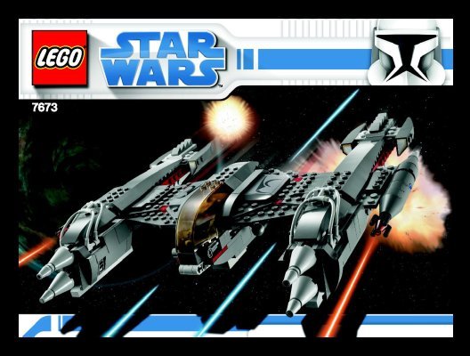 Notice / Instructions de Montage - LEGO - 7673 - MagnaGuard Starfighter™: Page 1