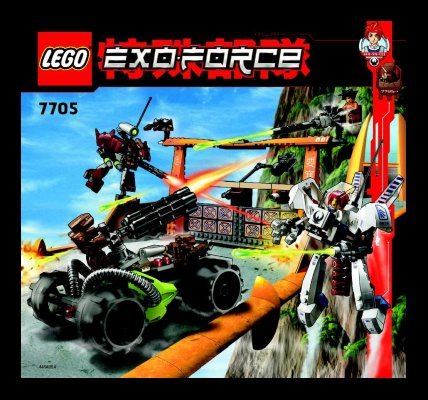 Notice / Instructions de Montage - LEGO - 7705 - Gate Assault: Page 1