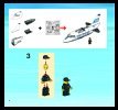 Notice / Instructions de Montage - LEGO - 7723 - Police Pontoon Plane: Page 4