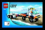 Notice / Instructions de Montage - LEGO - 7726 - Coast Guard Truck with Speed Boat: Page 1