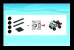 Notice / Instructions de Montage - LEGO - 7726 - Coast Guard Truck with Speed Boat: Page 2