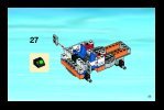 Notice / Instructions de Montage - LEGO - 7726 - Coast Guard Truck with Speed Boat: Page 25