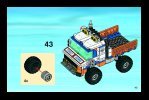 Notice / Instructions de Montage - LEGO - 7726 - Coast Guard Truck with Speed Boat: Page 43