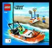 Notice / Instructions de Montage - LEGO - 7726 - Coast Guard Truck with Speed Boat: Page 1