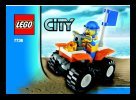 Notice / Instructions de Montage - LEGO - 7736 - Coast Guard Quad Bike: Page 1