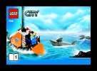 Notice / Instructions de Montage - LEGO - 7738 - Coast Guard Helicopter & Life Raft: Page 1