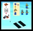 Notice / Instructions de Montage - LEGO - 7738 - Coast Guard Helicopter & Life Raft: Page 4