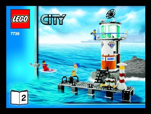 Notice / Instructions de Montage - LEGO - 7739 - Coast Guard Patrol Boat & Tower: Page 1