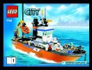 Notice / Instructions de Montage - LEGO - 7739 - Coast Guard Patrol Boat & Tower: Page 1