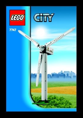 Notice / Instructions de Montage - LEGO - 7747 - Wind Turbine Transport: Page 1