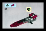 Notice / Instructions de Montage - LEGO - 7751 - Ahsoka's Starfighter™ & Droids™: Page 47