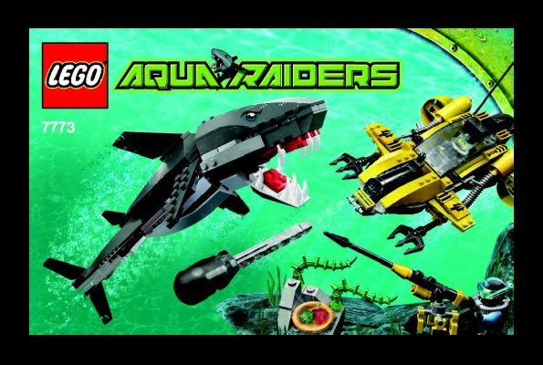 Notice / Instructions de Montage - LEGO - 7773 - Tiger Shark Attack: Page 1