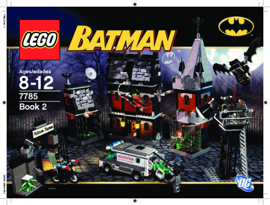 Notice / Instructions de Montage - LEGO - 7785 - Arkham Asylum™: Page 1