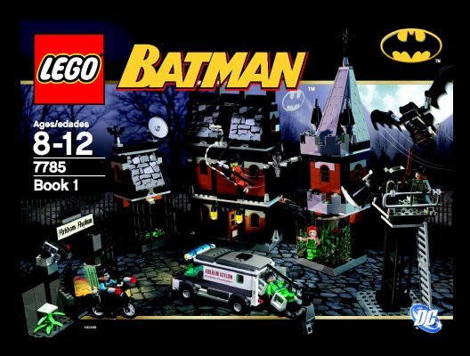 Notice / Instructions de Montage - LEGO - 7785 - Arkham Asylum™: Page 1