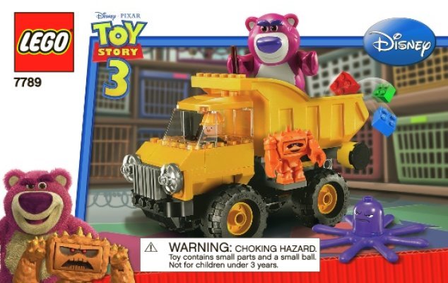 Notice / Instructions de Montage - LEGO - 7789 - Lotso's Dump Truck: Page 1