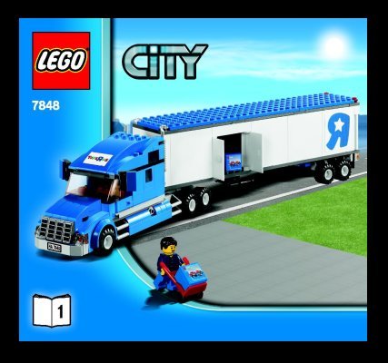 Notice / Instructions de Montage - LEGO - 7848 - Toys "R” Us Truck: Page 1