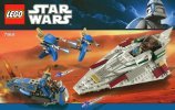 Notice / Instructions de Montage - LEGO - 7868 - Mace Windu's Jedi Starfighter™: Page 1