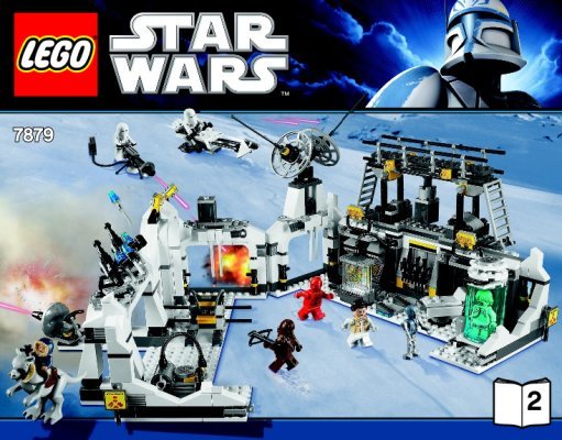 Notice / Instructions de Montage - LEGO - 7879 - Hoth Echo Base™: Page 1