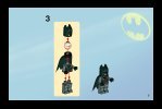 Notice / Instructions de Montage - LEGO - 7884 - Batman's Buggy: The Escape of Mr. Freeze: Page 3