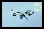 Notice / Instructions de Montage - LEGO - 7884 - Batman's Buggy: The Escape of Mr. Freeze: Page 11