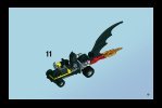 Notice / Instructions de Montage - LEGO - 7884 - Batman's Buggy: The Escape of Mr. Freeze: Page 19