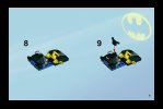 Notice / Instructions de Montage - LEGO - 7886 - The Batcycle™: Harley Quinn's Hammer Tru: Page 9