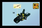 Notice / Instructions de Montage - LEGO - 7886 - The Batcycle™: Harley Quinn's Hammer Tru: Page 21