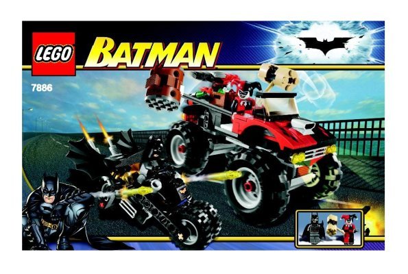 7886 - The Batcycle™: Harley Quinn's Hammer Tru