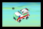 Notice / Instructions de Montage - LEGO - 7890 - Ambulance: Page 17