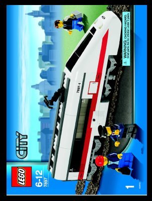 Notice / Instructions de Montage - LEGO - 7897 - Passenger Train: Page 1