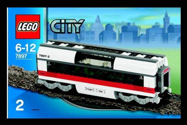 Notice / Instructions de Montage - LEGO - 7897 - Passenger Train: Page 1